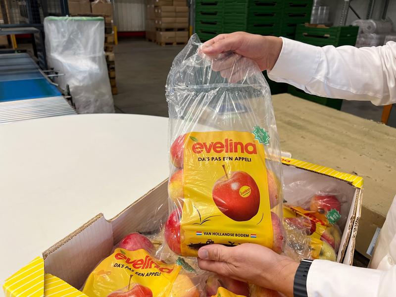 Efficient packaging solution for Evelina apples