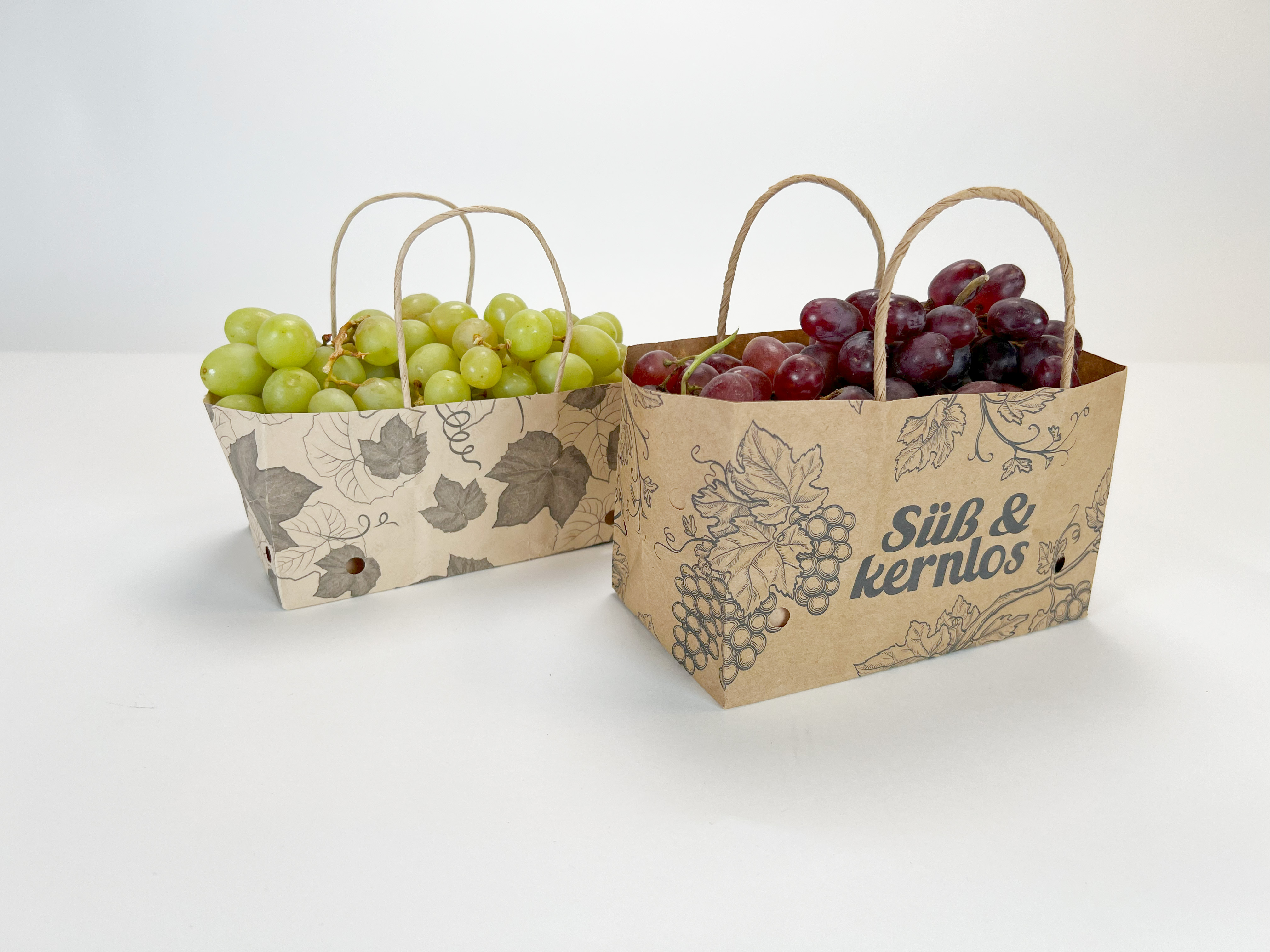 New in our assortment: Paper grape bags