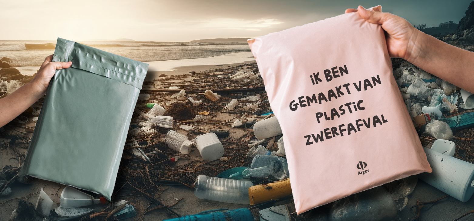 A plastic shipping bag, but different...
