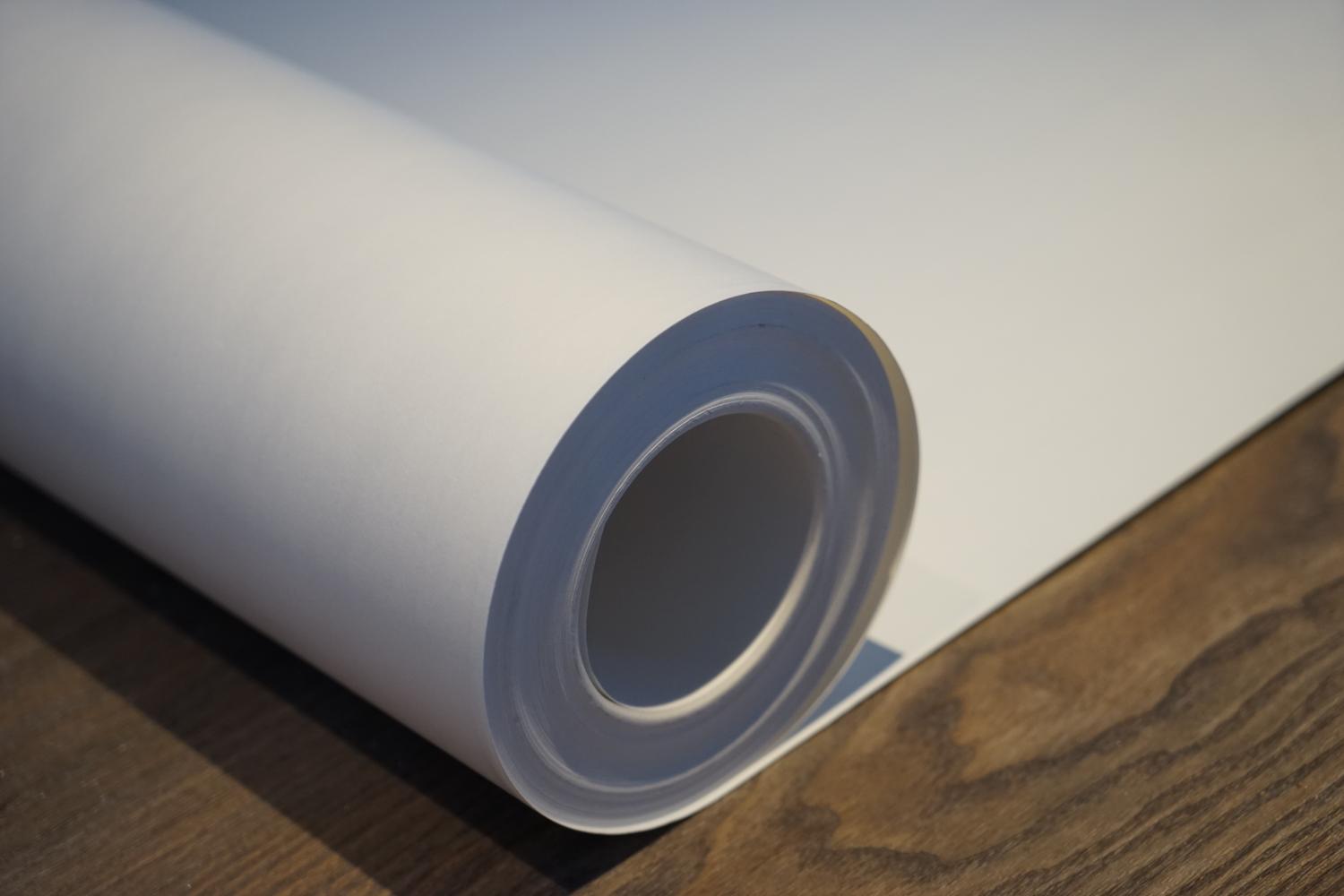 Stucloop 2-zijdig gecoat ca. 130cm - wit