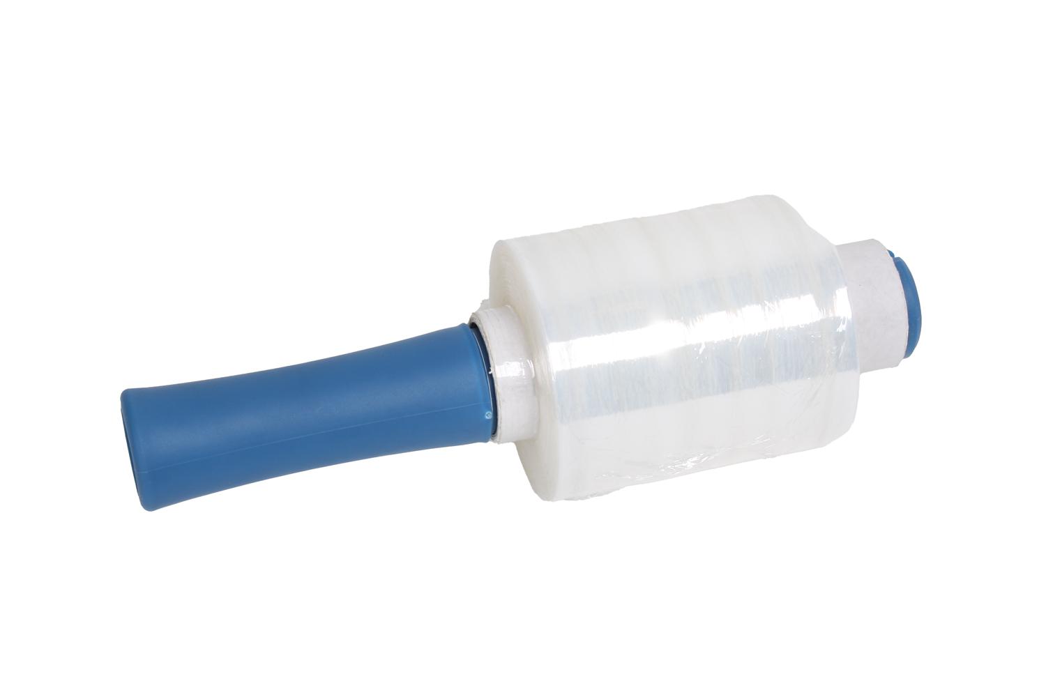 Handafroller tbv handwikkelfolie 10cm - blauw